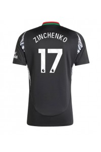 Arsenal Oleksandr Zinchenko #17 Fotballdrakt Borte Klær 2024-25 Korte ermer